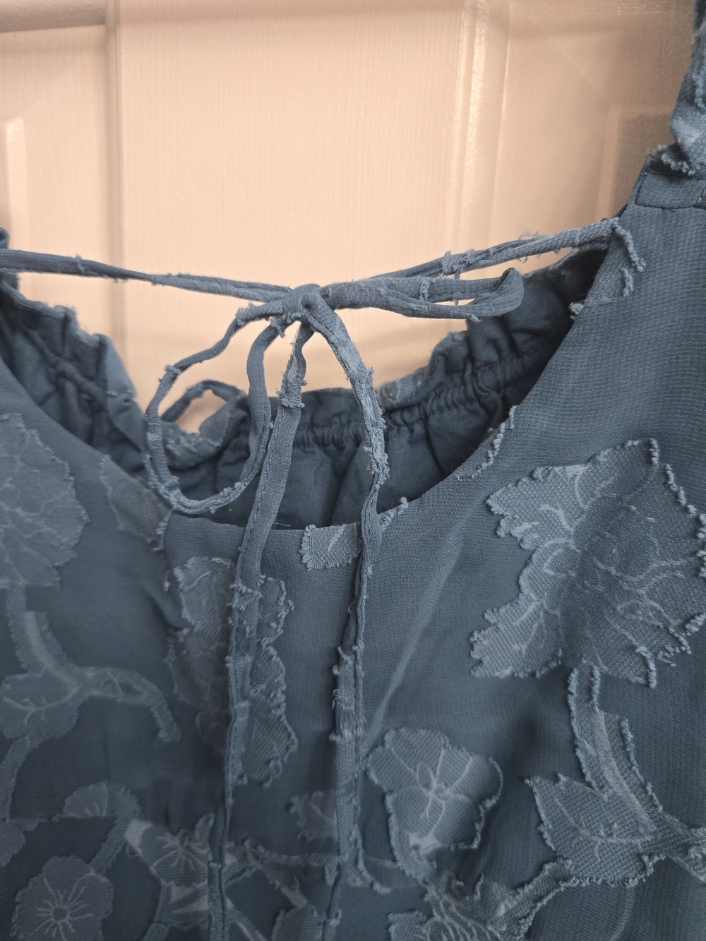 Urban Outfitters Teal and Navy Stretch Top - Picture 13 of 15